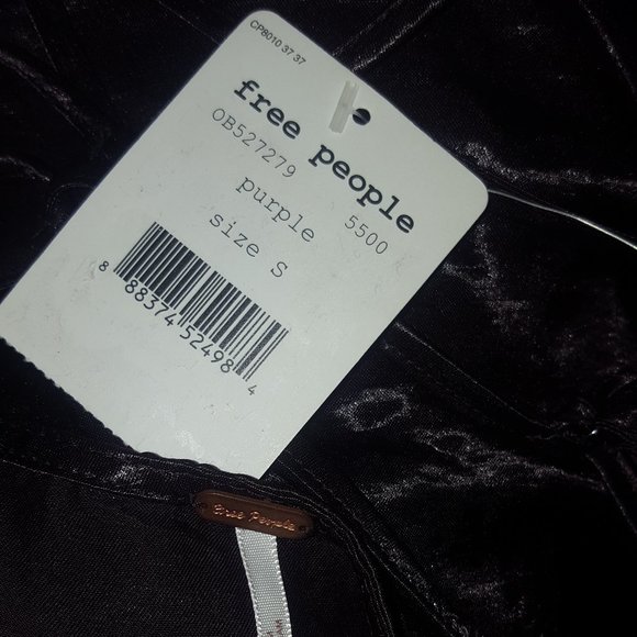 FREE PEOPLE TANK STRAPS RINGS SMALL PURPLE - Picture 15 of 15